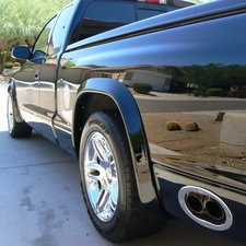 Dodge Dakota, exhaust, side, system