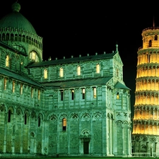 structures, Leaning Tower of Pisa, Sights