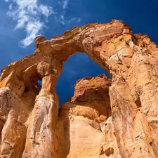 canyon, blue, Sky, rocks