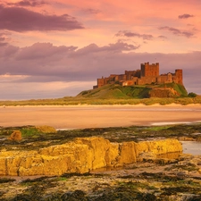 Sky, Castle, Hill