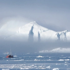 smack, Mountains, ice