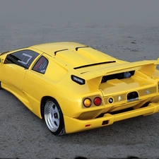 bumper, Lamborghini Diablo, spoiler