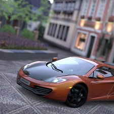 McLaren MP4-12C, square