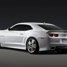 White, Camaro SS