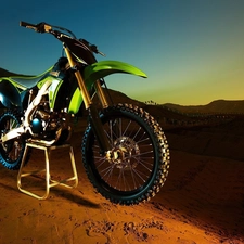 fender, Kawasaki KX250F, stand