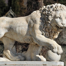 Statue monument, Lion