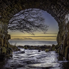 Stones, Coast, rocks