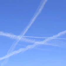 streaks, Sky, clouds