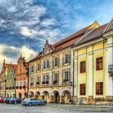 Czech Republic, Houses, Street
