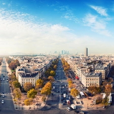 Streets, Paris, buildings