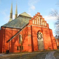 Churches, structures, sweden växjö, Sights