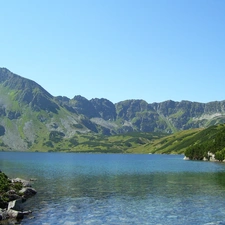 Valley, joints, Tatras, Five