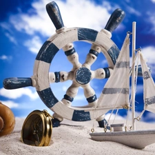 The ship, Watch, Beaches, shell, Sky