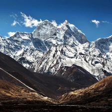 Tibet, Mountains, Himalayas