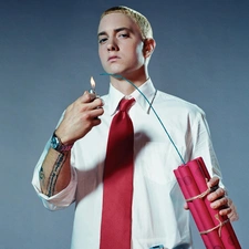 Eminem, lighter, Tie, dynamite