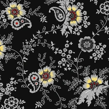 Flowers, black, tle, an