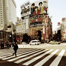 Tokio, panorama, town