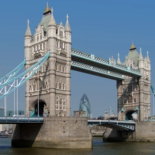 London, bridge, Tower Bridge