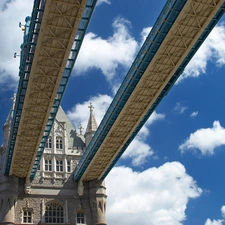 London, bridge, Tower Bridge