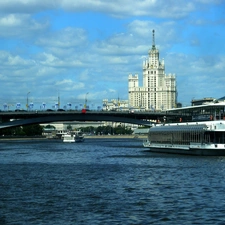 town, Moscow, panorama