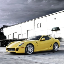 Ferrari, GTB, truck, 599