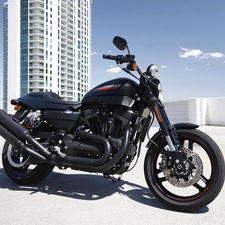 Silencers, Harley Davidson XR1200X, Two cars