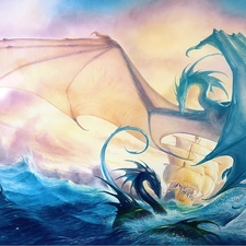 Dragons, sailing vessel