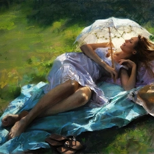 picture, Women, vicente romero redondo, copy