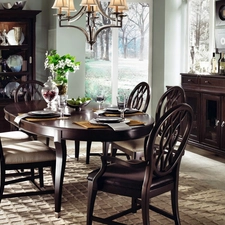 Beauty, Window, View, dining room