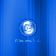 Blue, icon, Vista, background