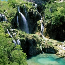 Coartia, national, waterfall, Park