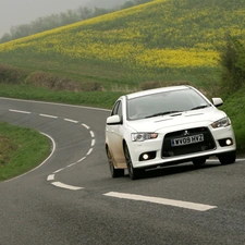 Way, Mitsubishi Lancer, winding