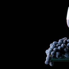 Wine, Grapes, glass