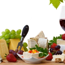 Wine, Grapes, Species, cheeses, different