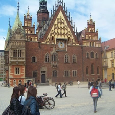 market, town hall, Wroclaw