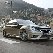 Mercedes W221, Harbour, yacht, Carlsson