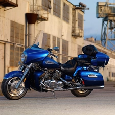 Chromium, Blue, Yamaha Royal Star Venture