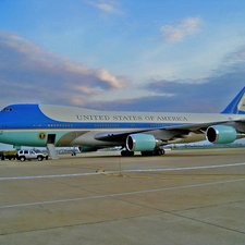 VC-25A, Air Force One, Zagreb