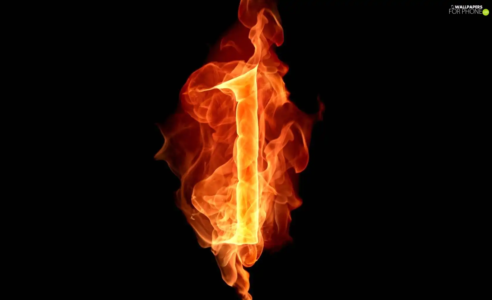 1, Fire, number