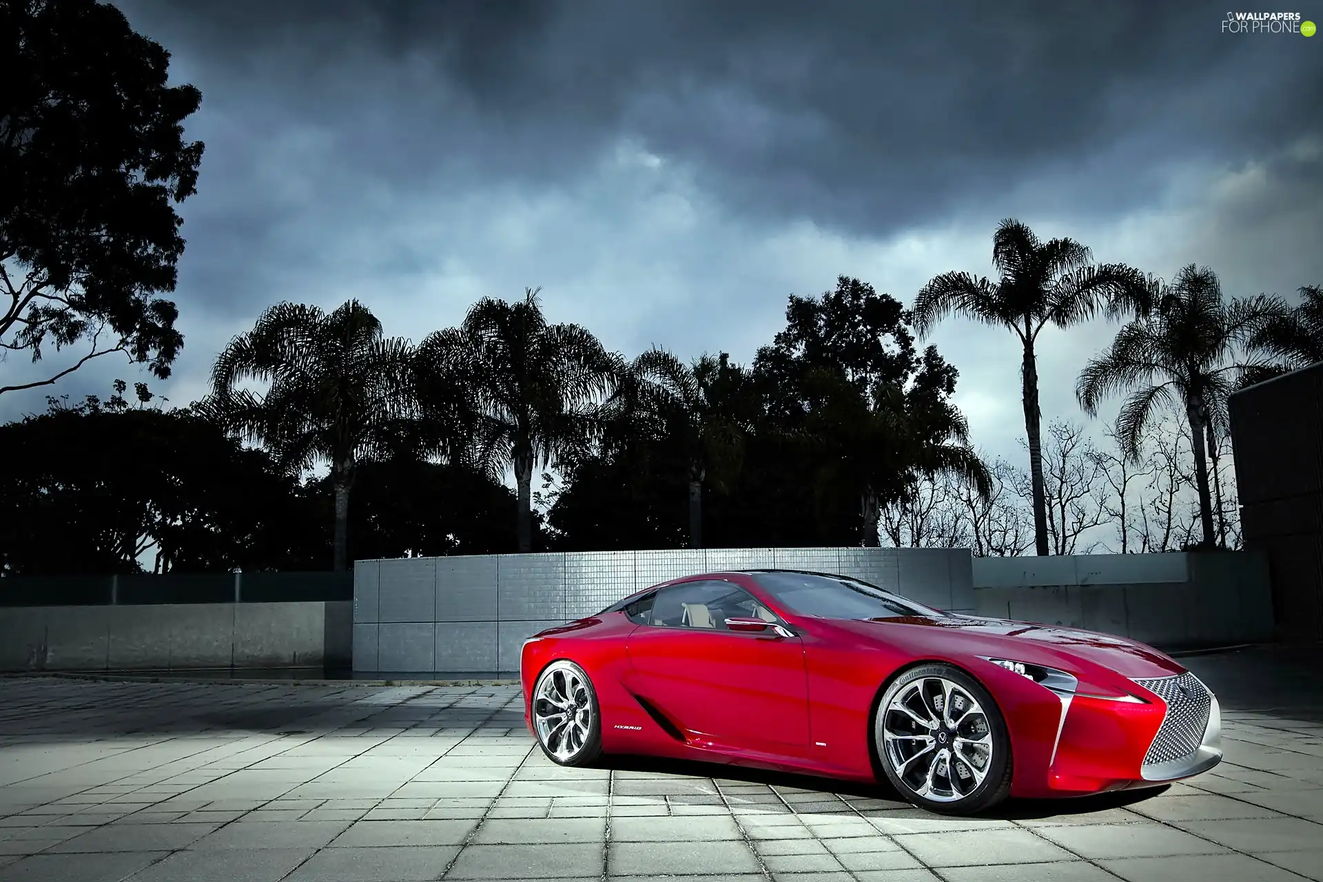 2012, Palms, Lexus, LF-LC, Red