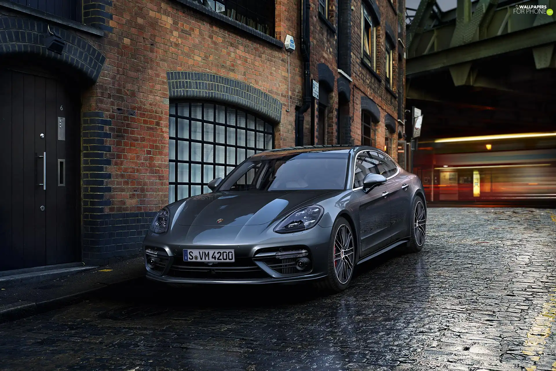 house, Porsche Panamera Turbo, 2016