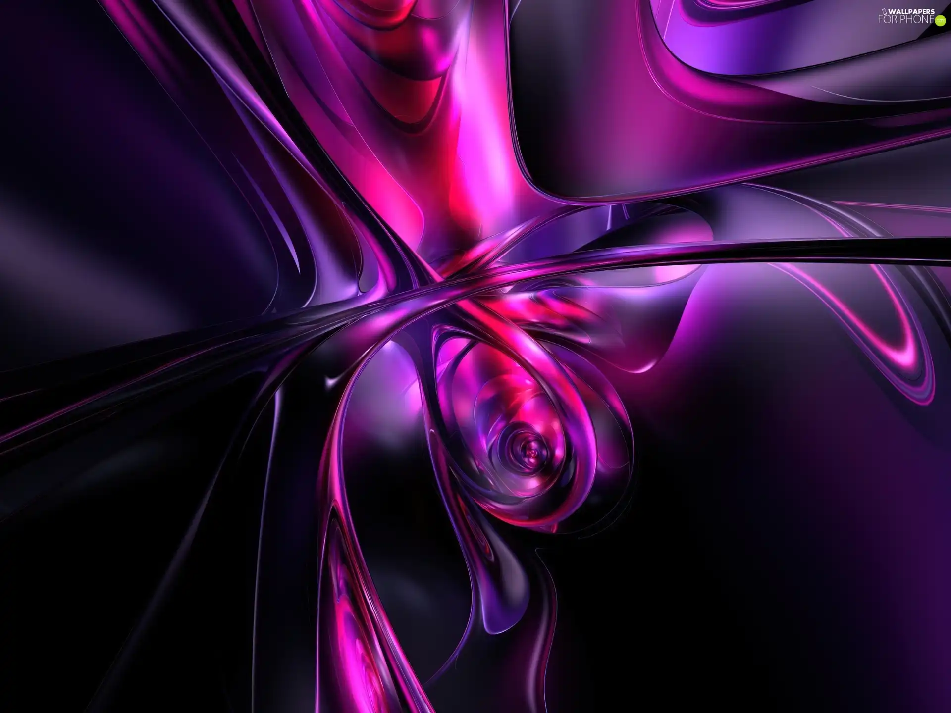 Violet, abstraction
