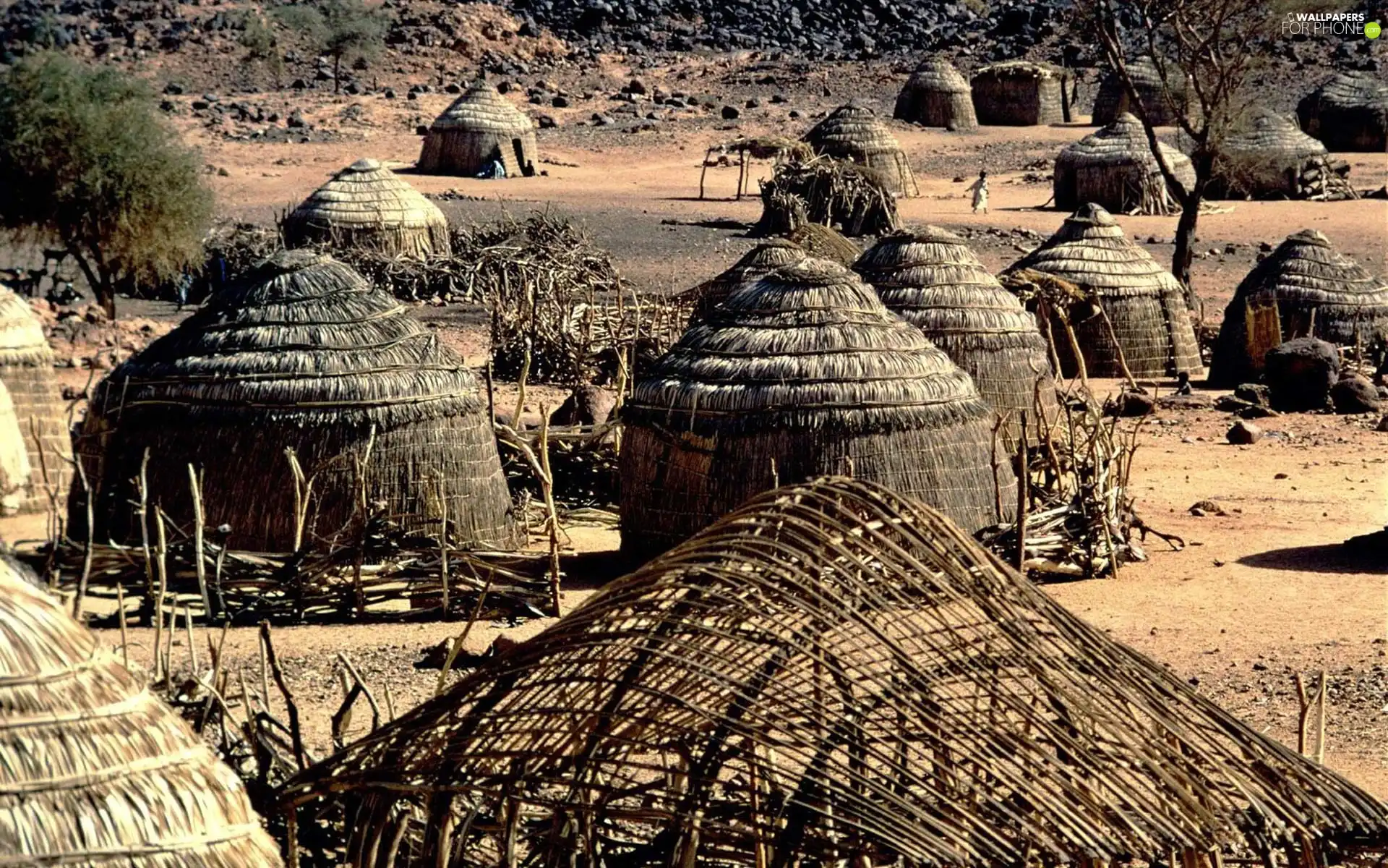 village, African