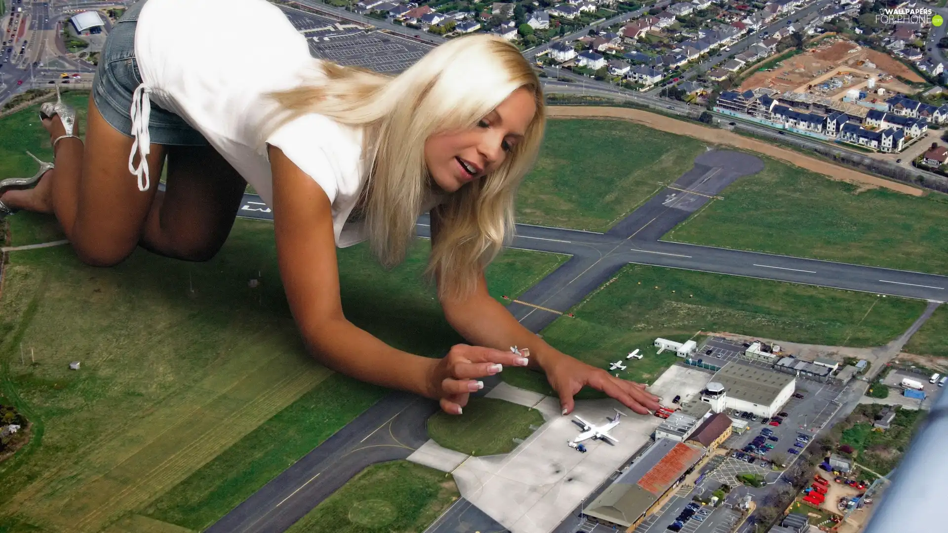 model, Women, airport, town