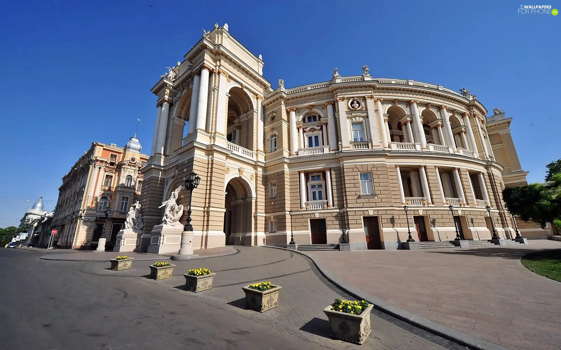 Odessa, Operas, And Ballet, building