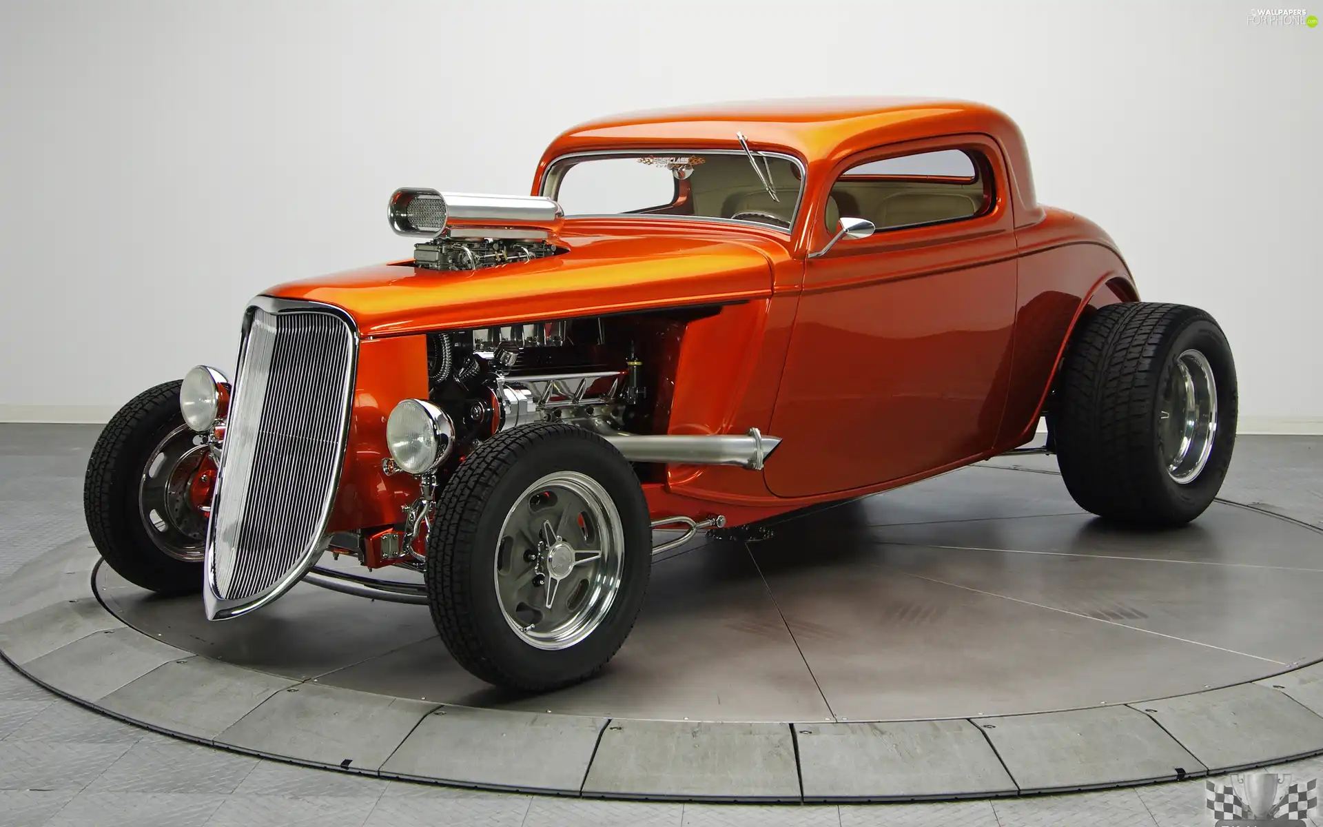 antique, Ford, coupe