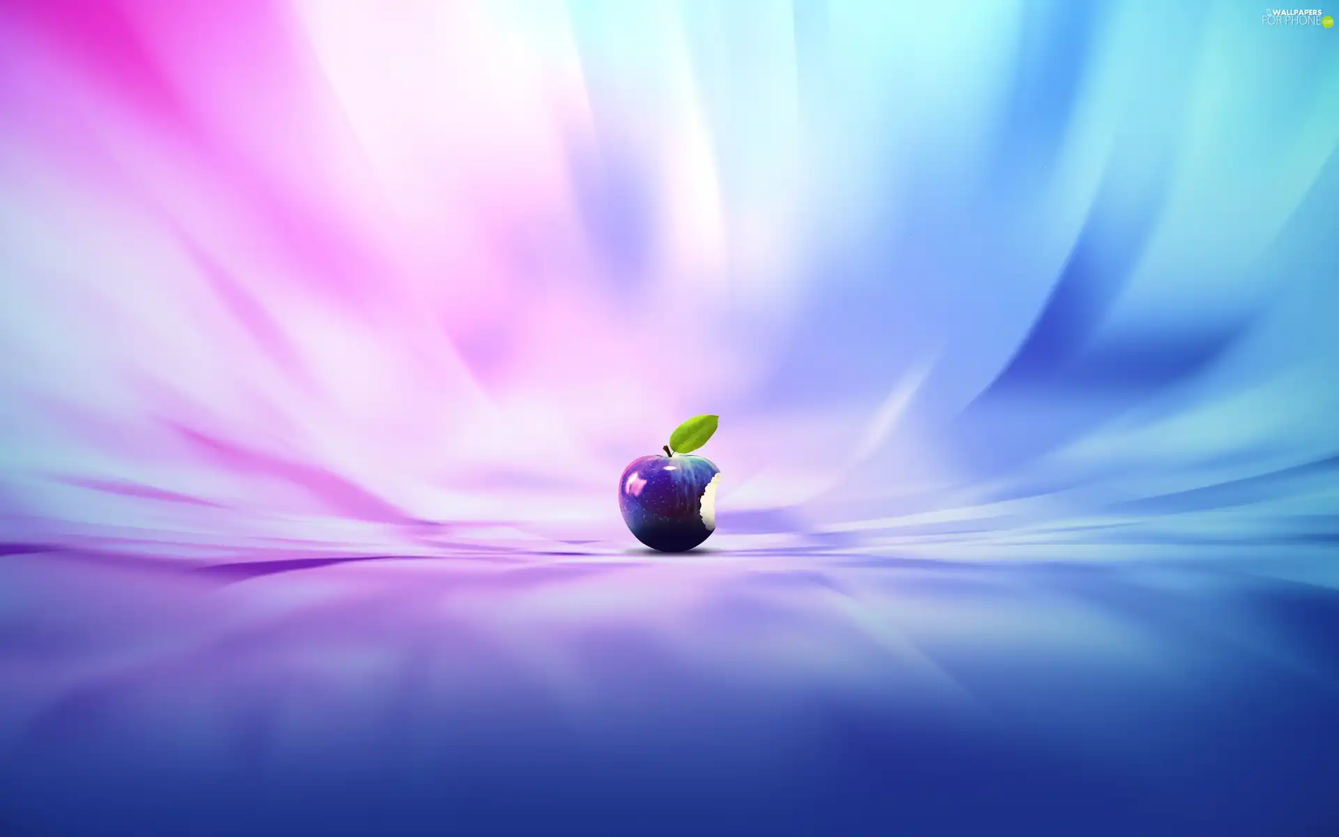 Apple, Blue, Apple
