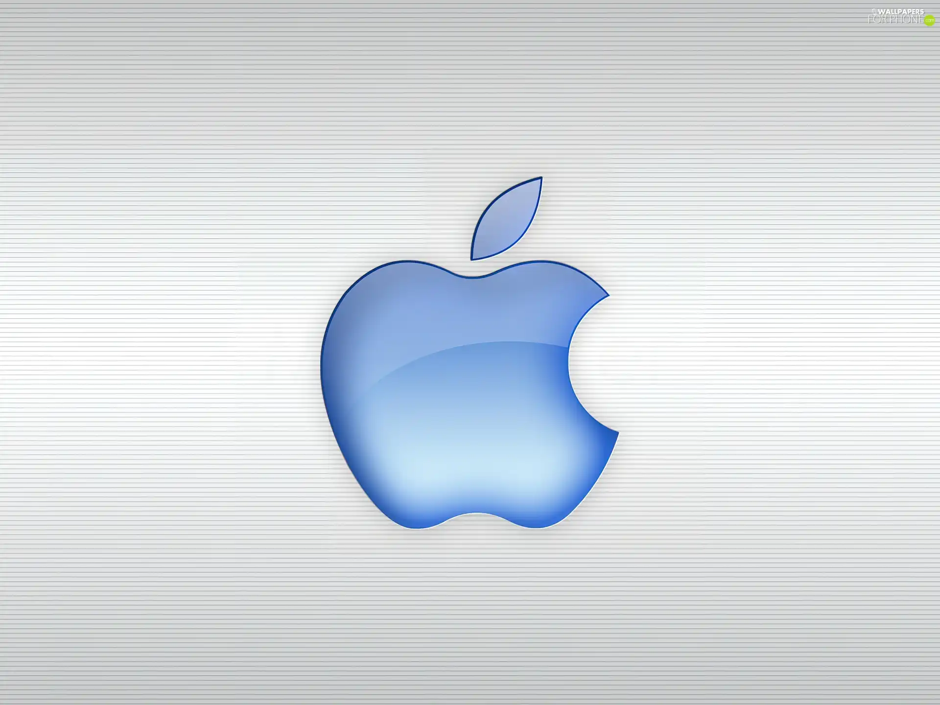 apple, Apple, Blue