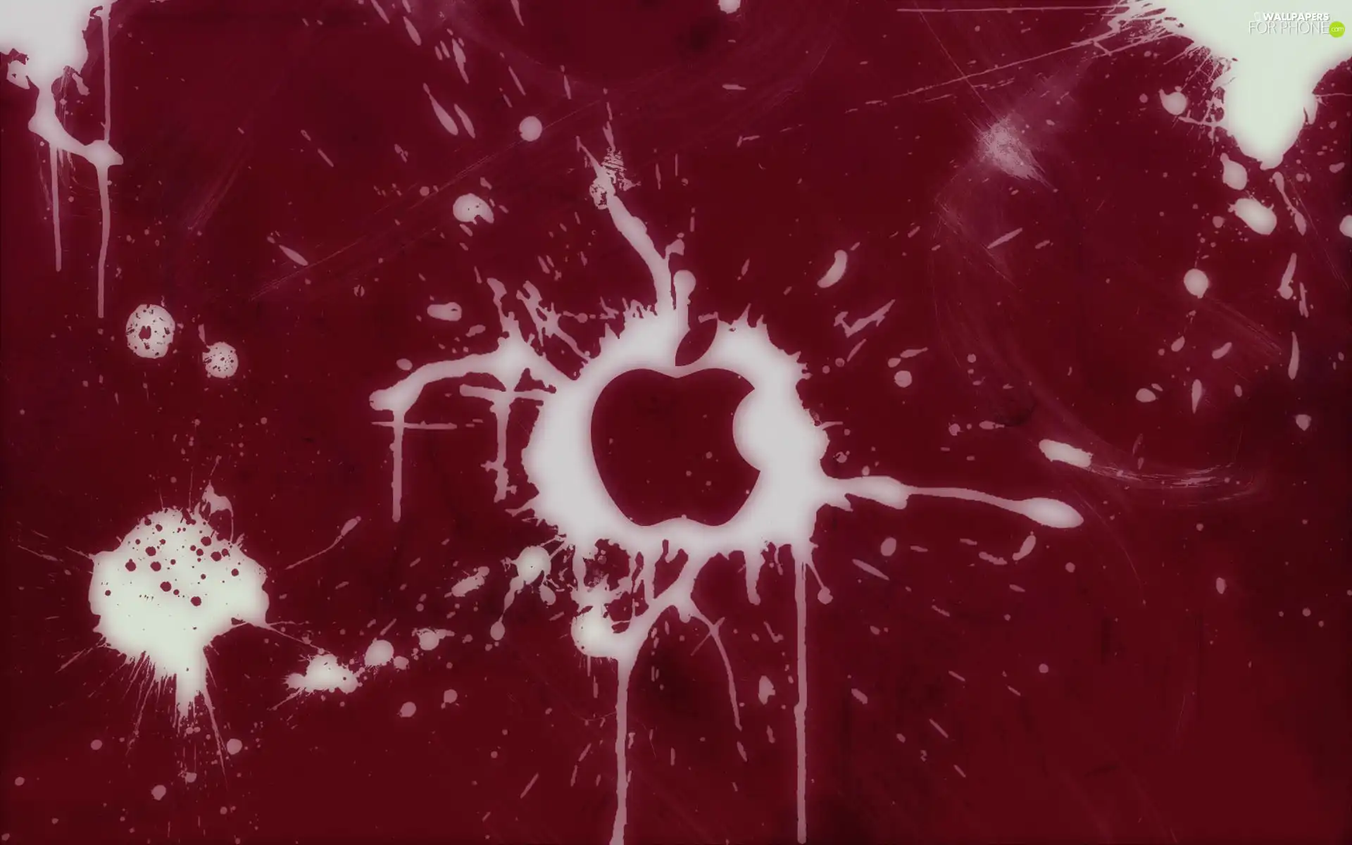 blur, logo, Apple, Paints