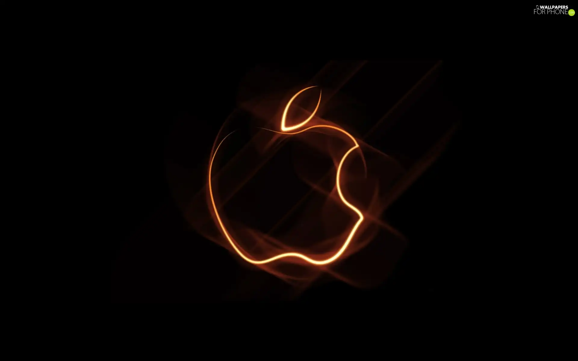 glowing, Apple
